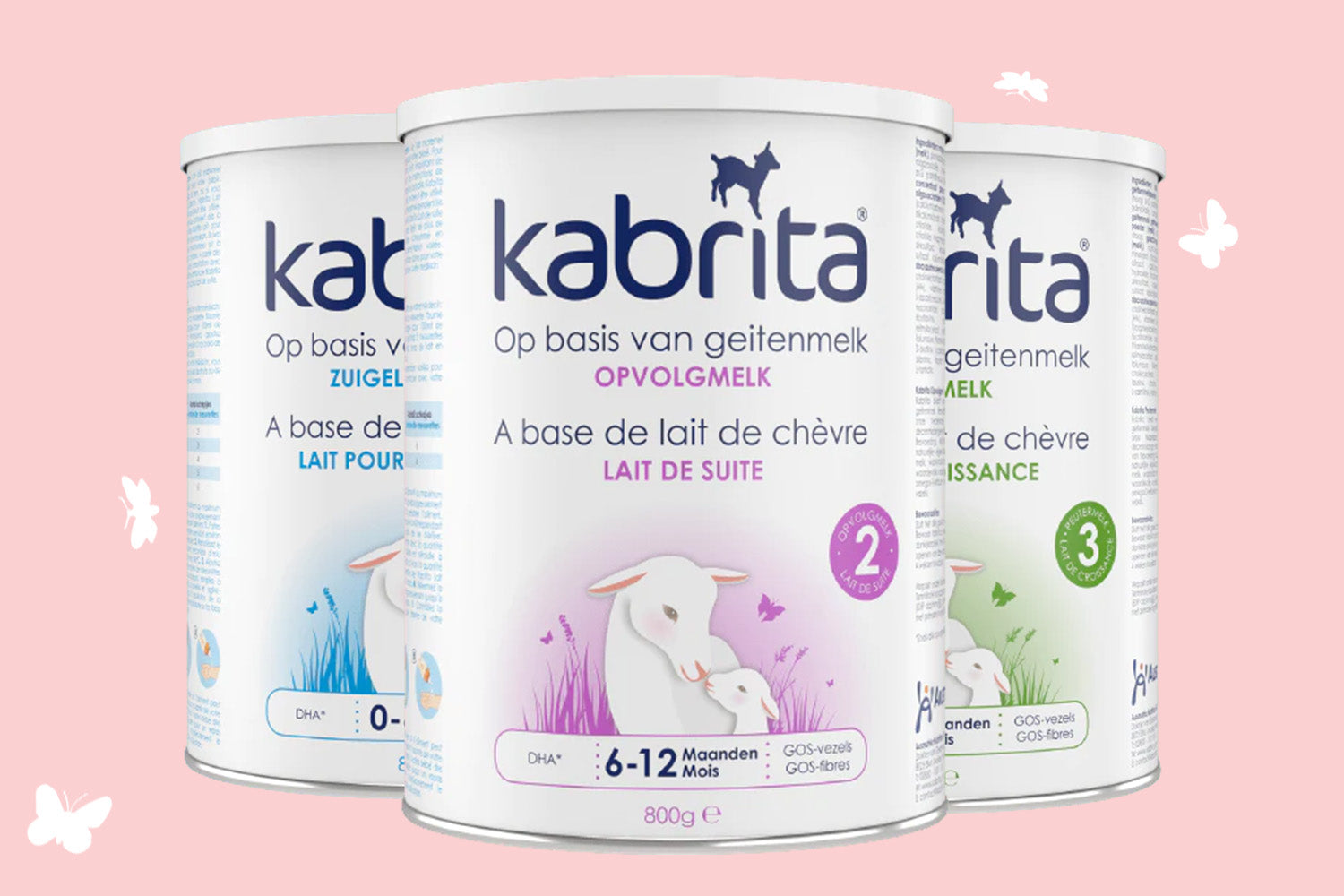 Formule de tout-petit de lait de chèvre Kabrita