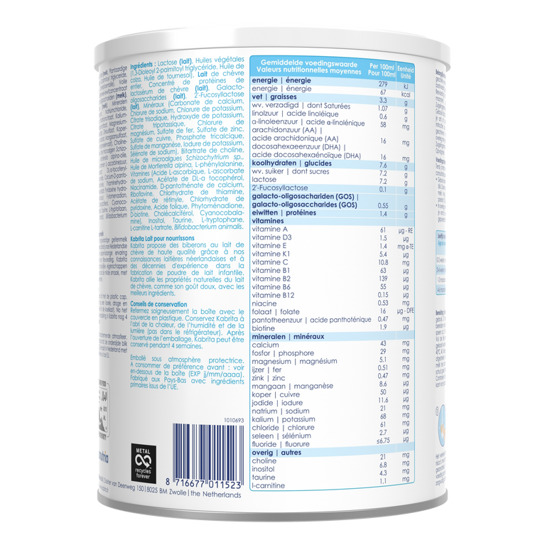 Kabrita 1 Lait infantile 800g