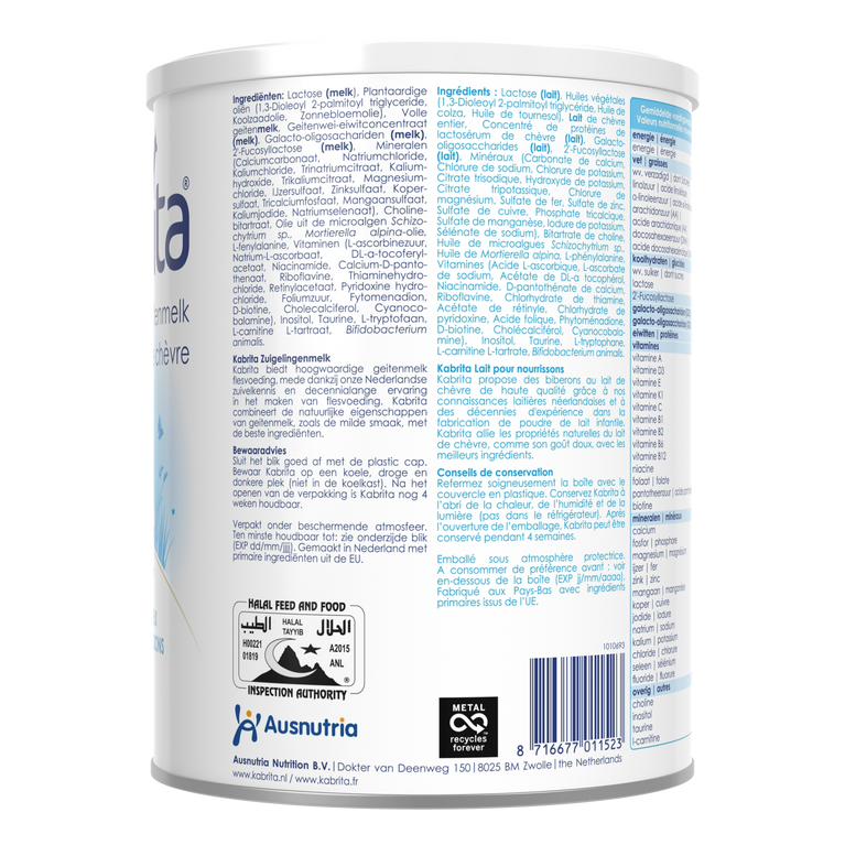 Kabrita 1 Lait infantile 800g