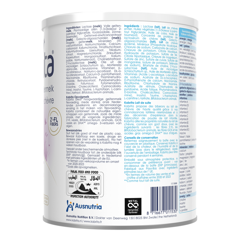 Kabrita 2 Lait de suite 800g