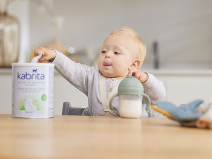 Poussées de croissance et lait infantile