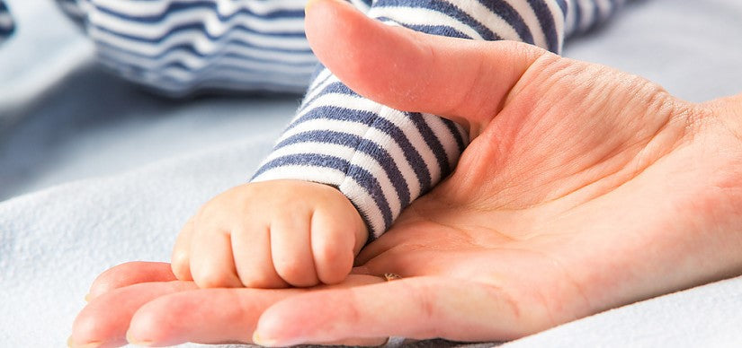 Nouveau-né juste après la naissance