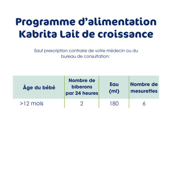 Kabrita 3 Lait de croissance 800g (6 pack)