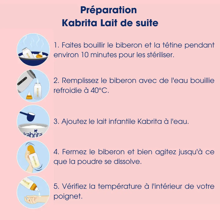 Kabrita 2 Lait de suite 800g