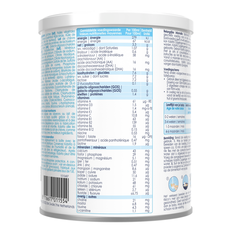 Kabrita 1 Lait infantile 400g