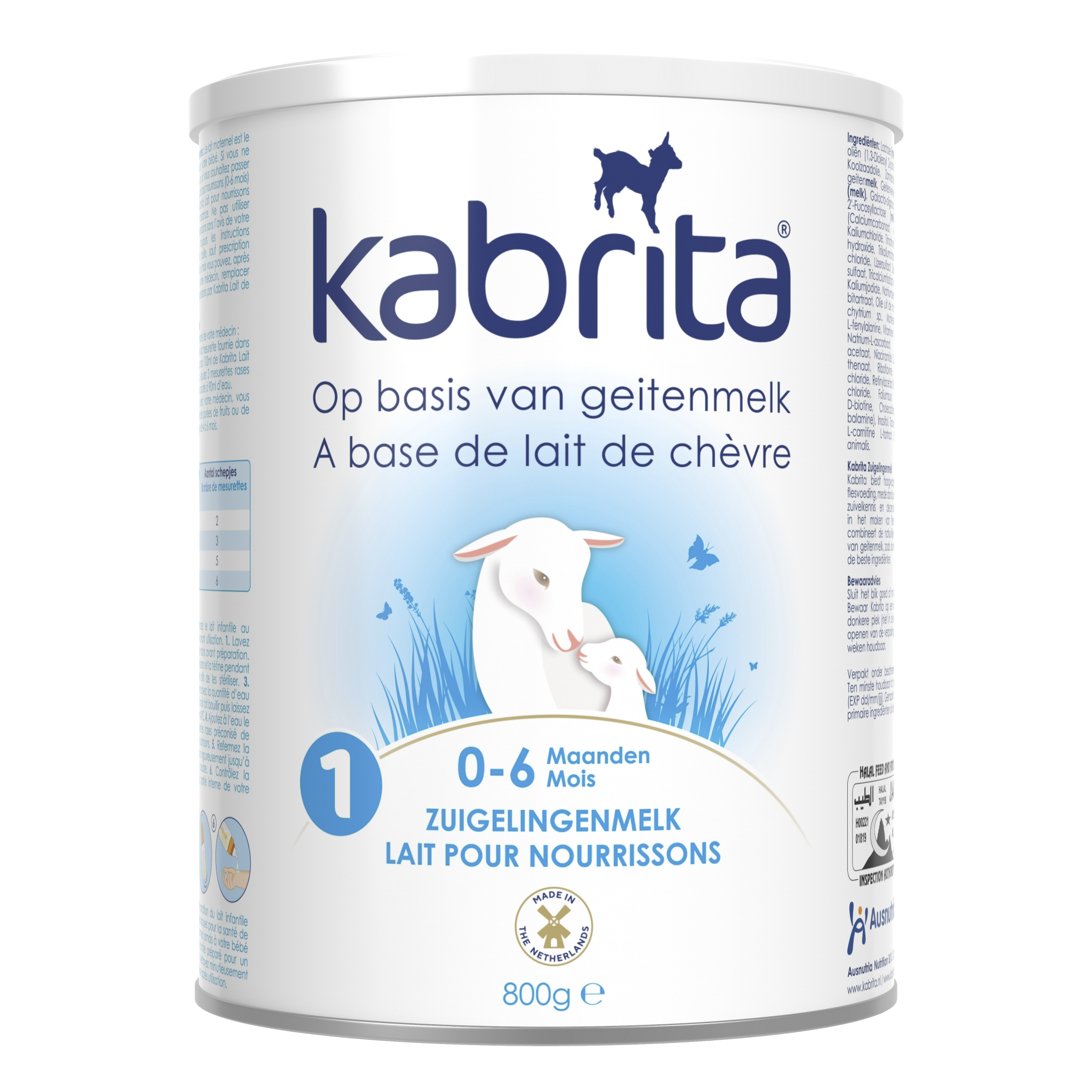 Kabrita 1 Lait infantile 800g
