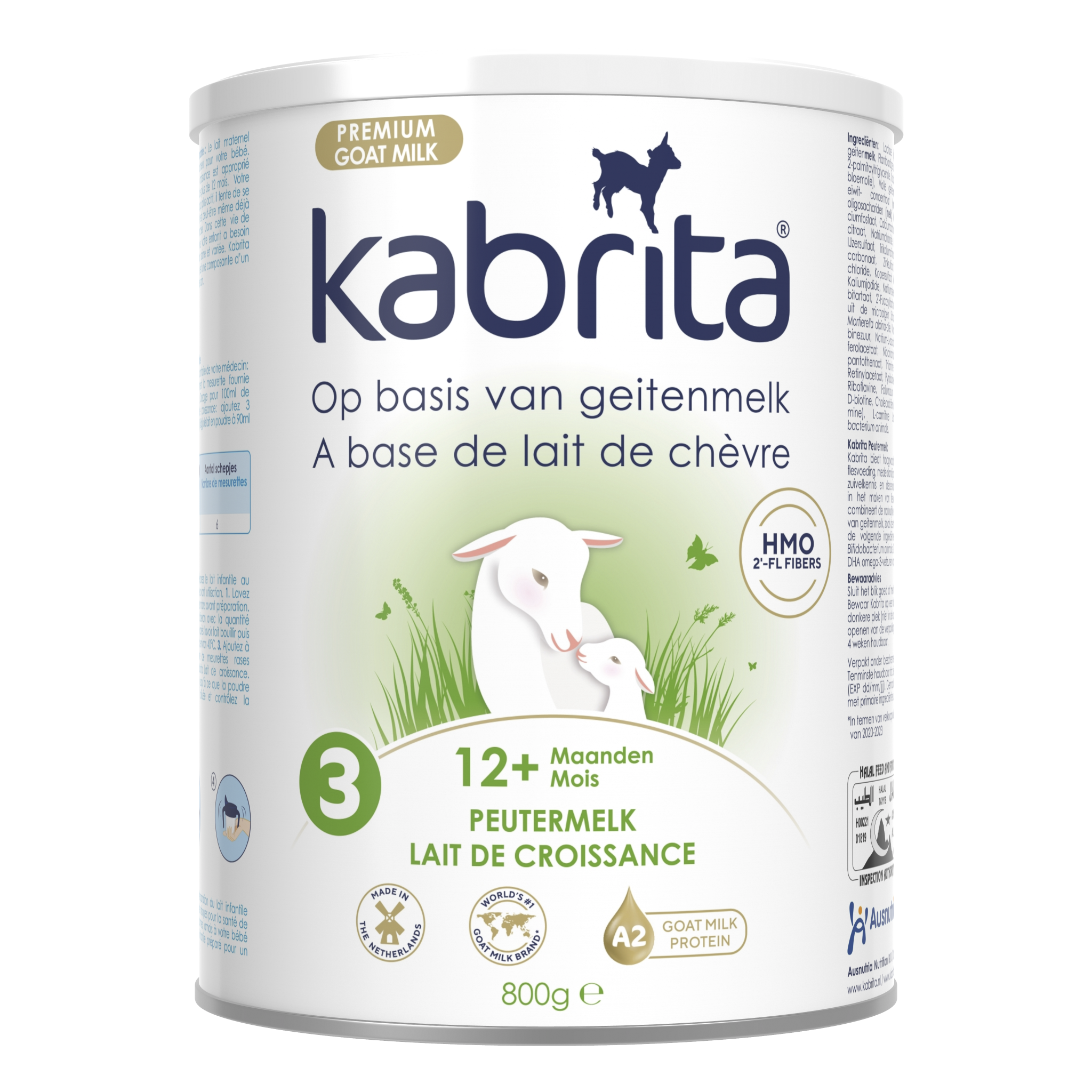 Kabrita 3 Lait de croissance 800g