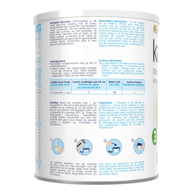Kabrita 3 Lait de croissance 800g