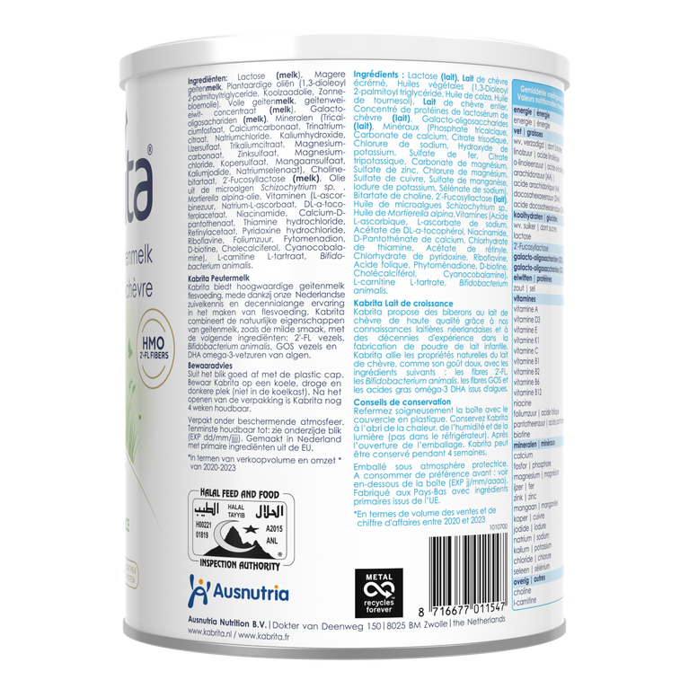 Kabrita 3 Lait de croissance 800g