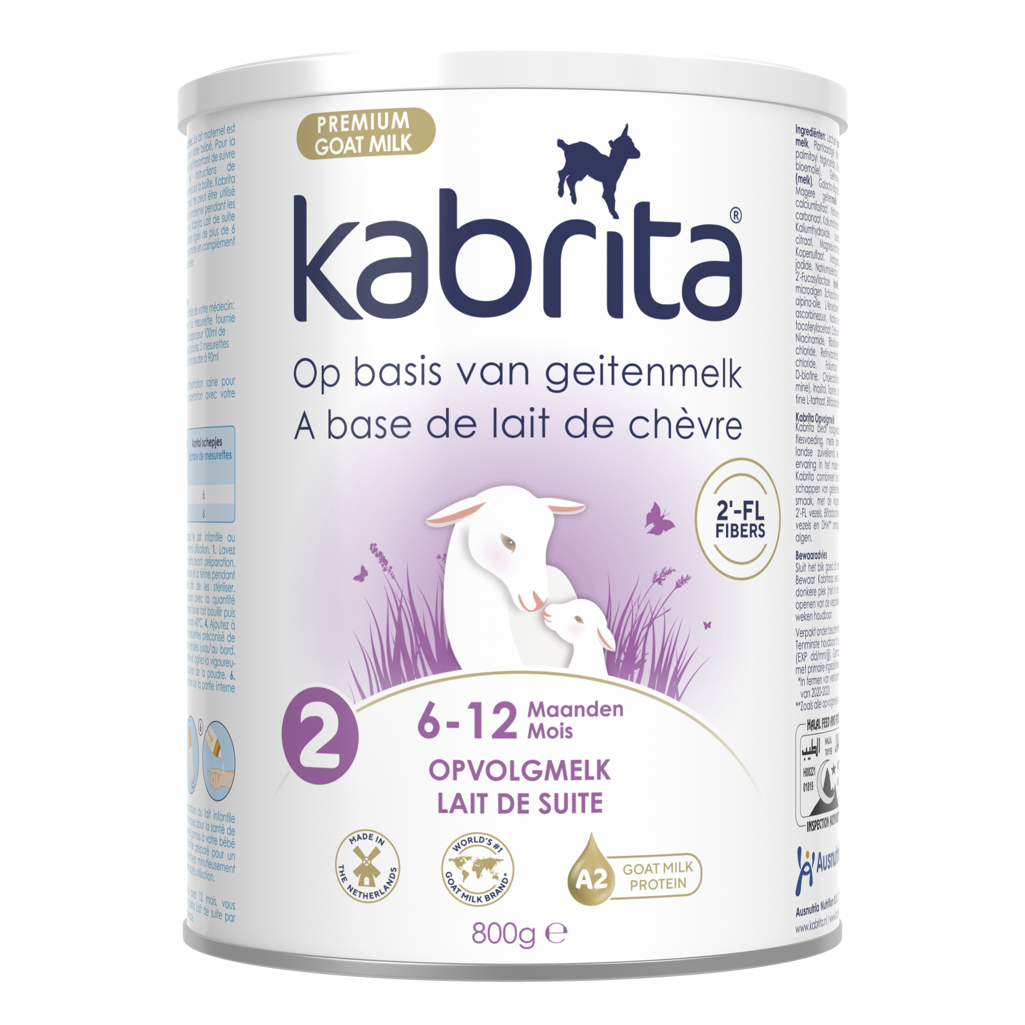 Kabrita 2 Lait de suite 800g