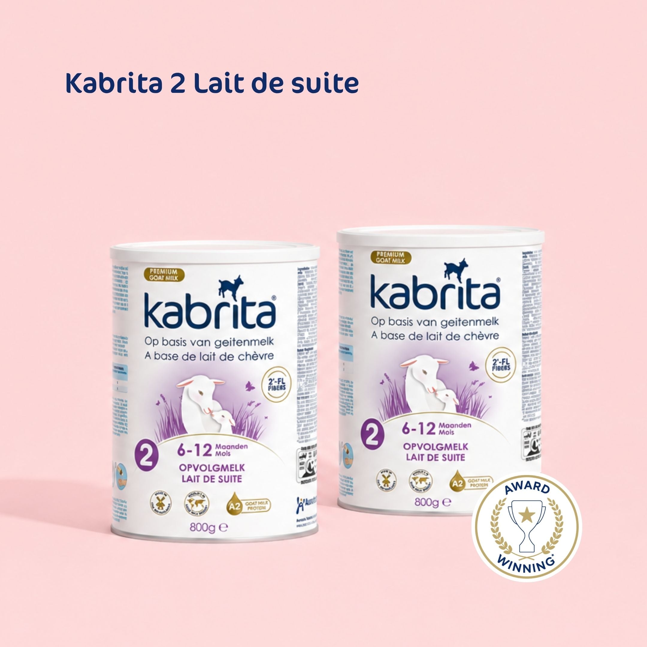 Kabrita 2 Lait de suite 800g